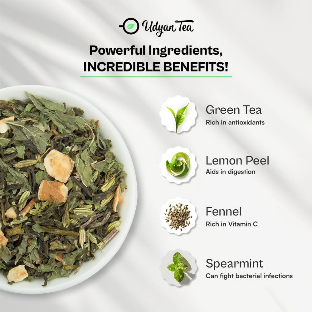 Udyan Tea Lemon Soothe Green Tea - Dista