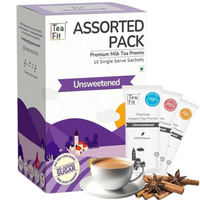TeaFit Premium NO SUGAR Instant Assorted Tea Premix