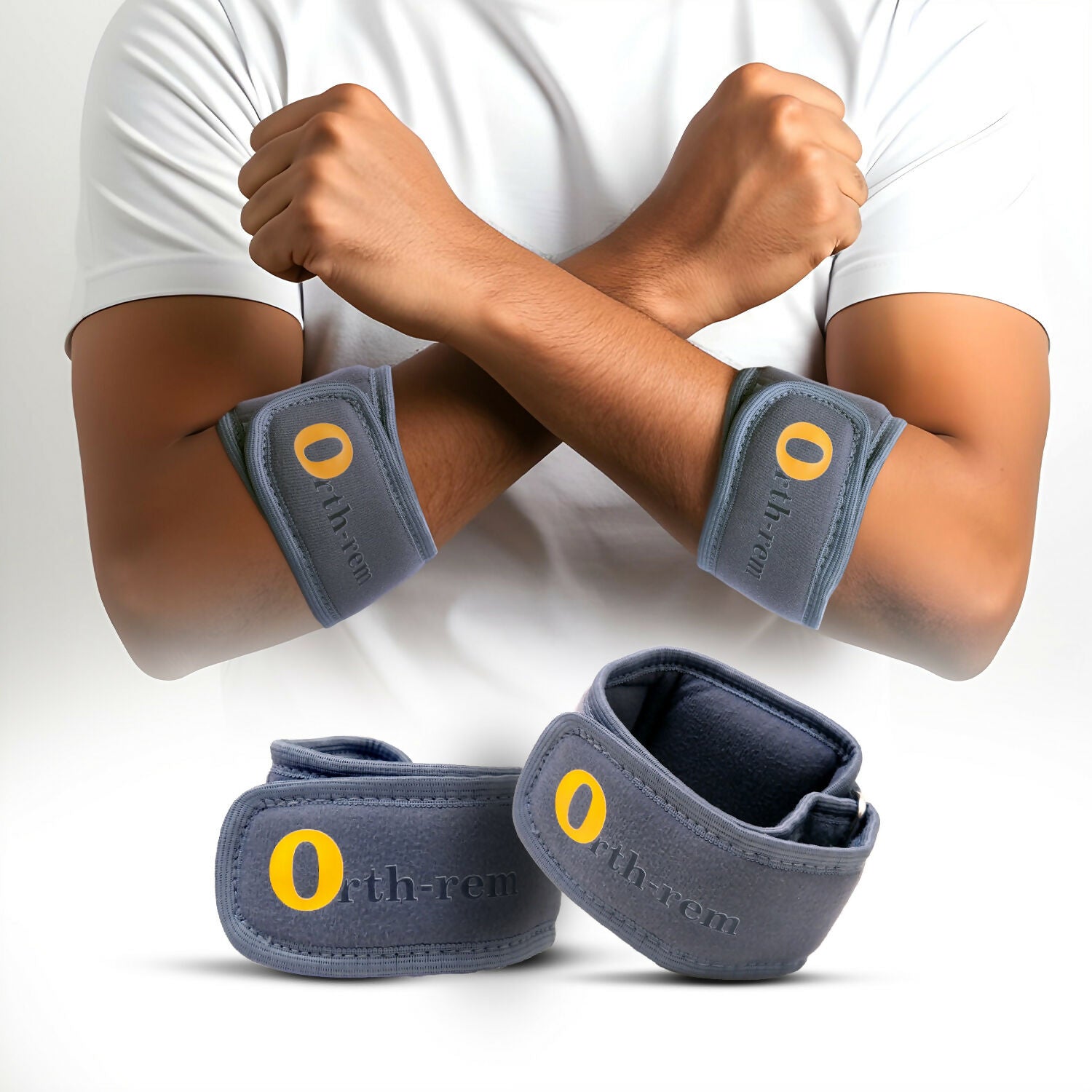 Orth-rem Tennis Elbow Support Brace Strap For Men & Women