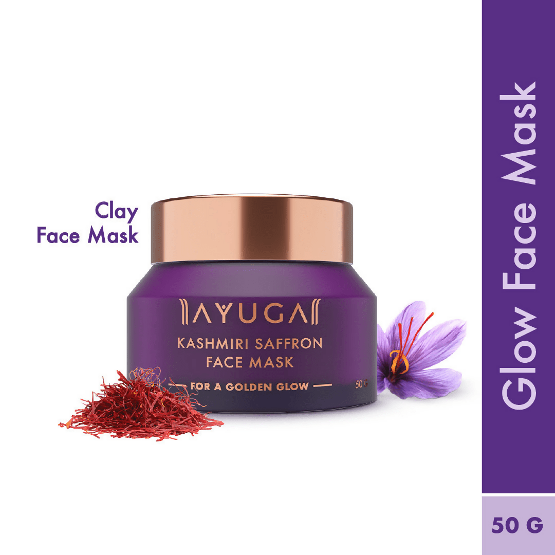 Ayuga Kashmiri Saffron Face Mask - Distacart
