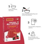 Thumbnail for BAKERS Jelly Crystals - Cranberry - Dista