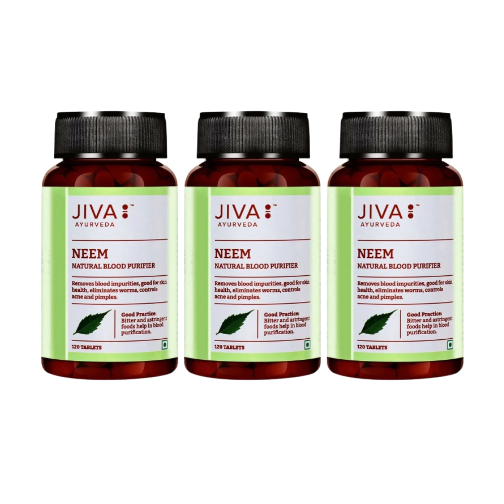 Jiva Ayurveda Neem Tablets - Distacart
