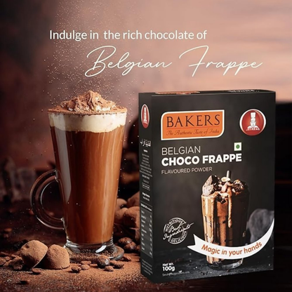 BAKERS Cold Coffee Frappe Powder & Belgian Choco Frappe Powder - Dista