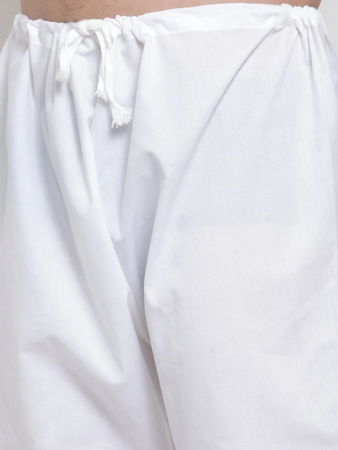 Jompers Men's Brown Chikan Kurta with Churidar - Distacart