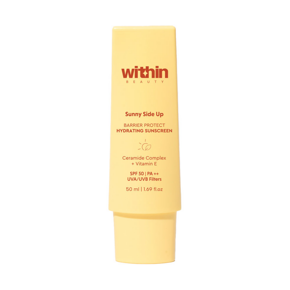 Within Beauty Sunny Side Up Barrier Protect Hydrating Sunscreen - Distacart