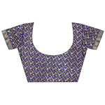 Thumbnail for Joban Fashion Purple Soft Banarasi Silk Jacquard Weaving Saree - Distacart