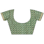Thumbnail for Joban Fashion Green Soft Banarasi Silk Jacquard Weaving Saree - Distacart