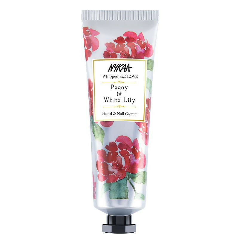 Nykaa Peony & White Lily Hand & Nail Creme - Distacart