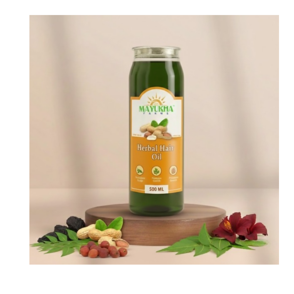 Mayukha Farms Herbal Hair Oil - Distacart