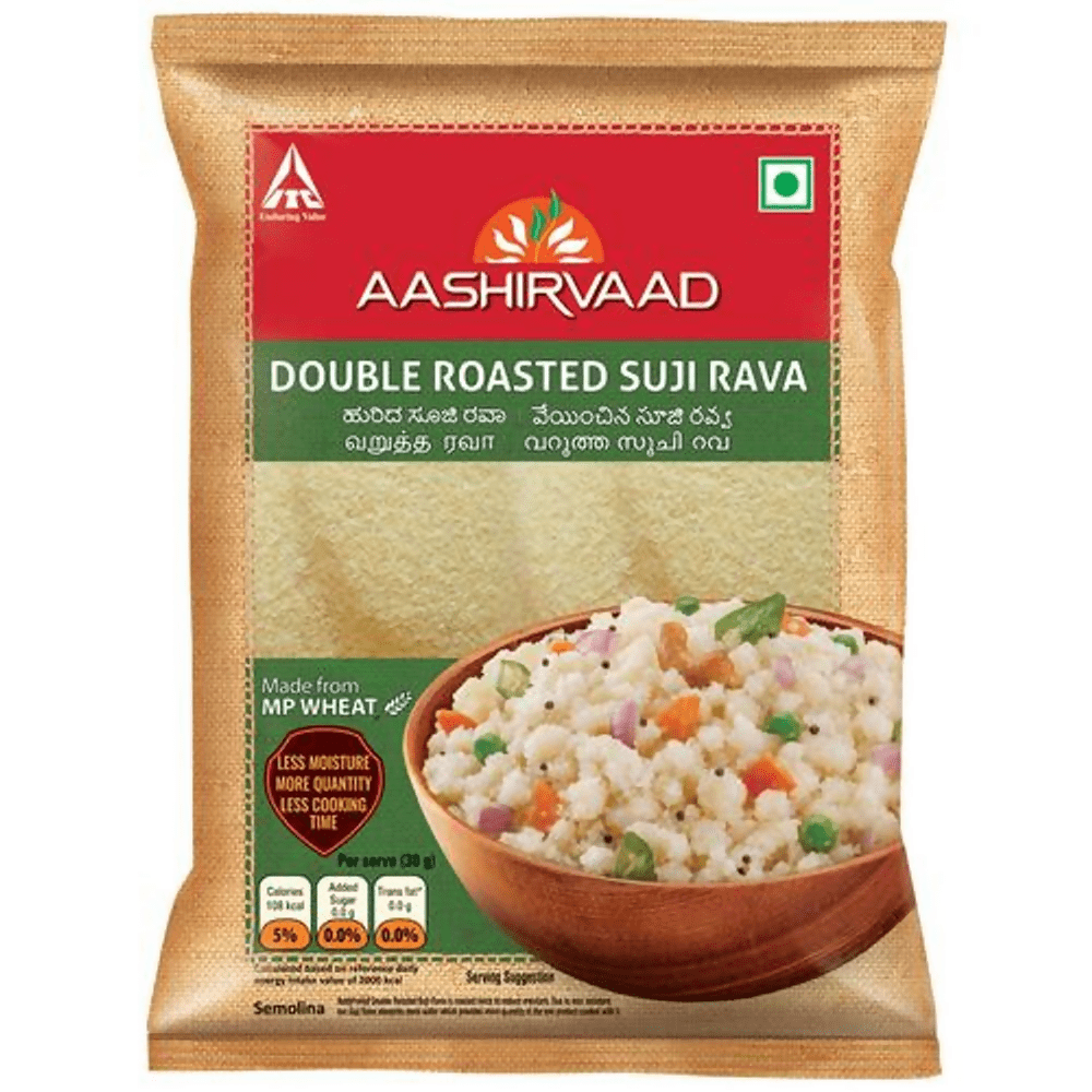 Aashirvaad Double Roasted Suji Rava - Distacart