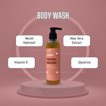 Atisa Peach Bellini Body Wash - Distacart