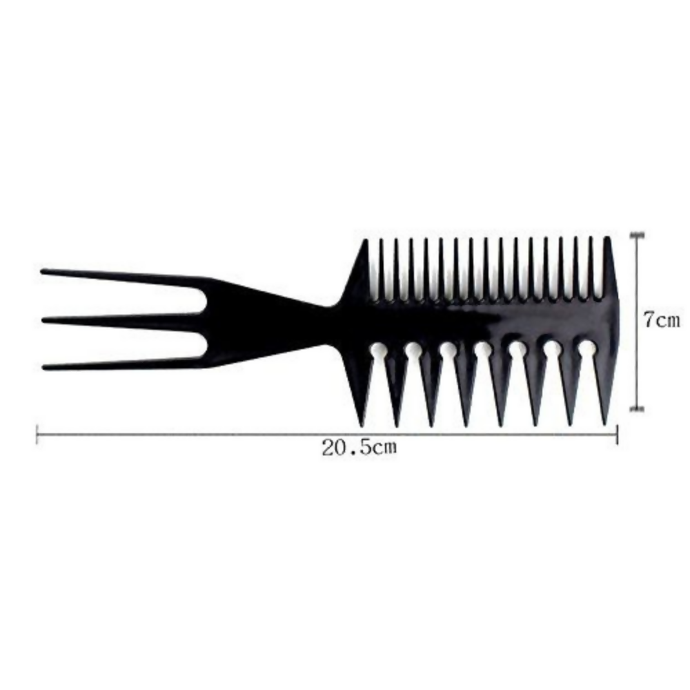 Bronson Professional 10 Pcs Combs Set with Multipurpose Styling Comb - Dista