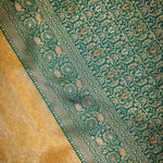 Thumbnail for NOZ2TOZ Women Yellow Katan Silk Saree - Distacart