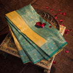 Thumbnail for NOZ2TOZ Women Yellow Katan Silk Saree - Distacart