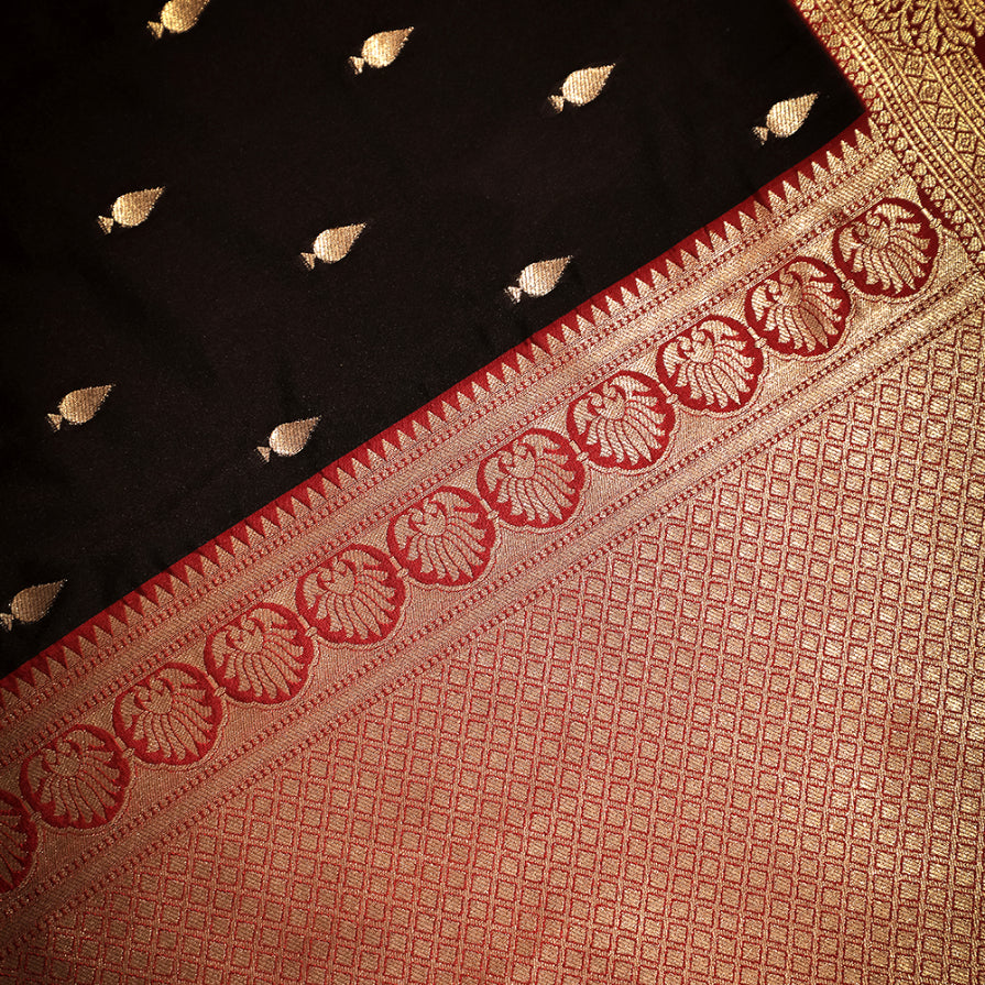 NOZ2TOZ Women Brown Soft Silk Saree - Distacart
