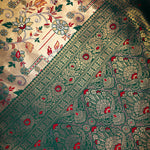 Thumbnail for NOZ2TOZ Women Off White Dharmawaram Saree - Distacart