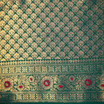 Thumbnail for NOZ2TOZ Women Off White Dharmawaram Saree - Distacart