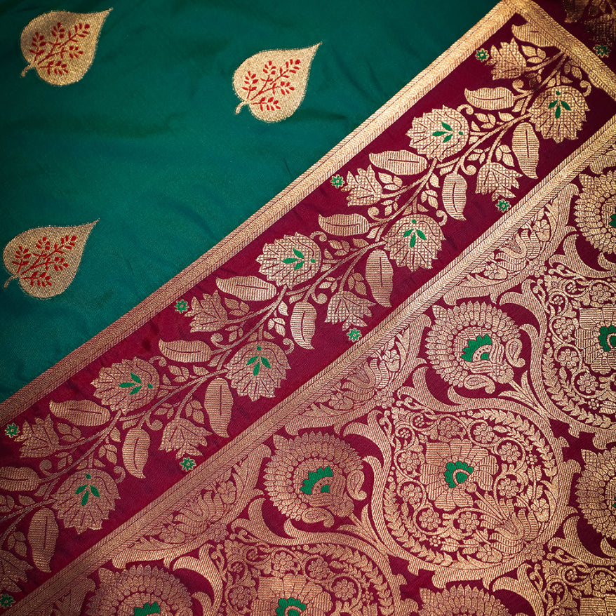 NOZ2TOZ Women Maroon Soft Silk Saree - Distacart
