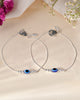 Jewels Nest Oxidized Silver Heart Charm Anklet – Boho & Traditional - Distacart