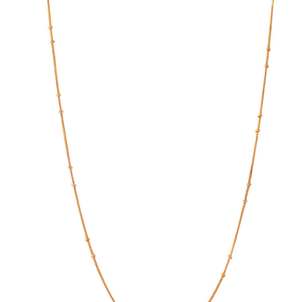 Jewels Nest Elegant Gold-Polished Twisted Rope Chain – Premium Brass Jewelry - Distacart