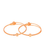 Thumbnail for Jewels Nest Gold-Toned Stone Accent Openable Bangles For Women - Distacart