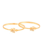Thumbnail for Jewels Nest Gold Plated Heart Charm Bangles Set For Women – Daily & Party Wear - Distacart