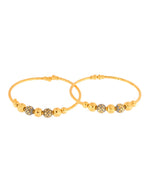 Thumbnail for Jewels Nest Gold Plated Beaded Bangles Set For Women – Traditional Daily Wear - Distacart