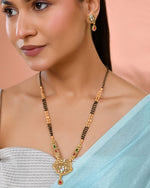 Thumbnail for Jewels Nest Traditional Gold-Plated Kundan Mangalsutra Set For Women - Distacart