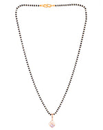 Thumbnail for Jewels Nest Gold-Tone Cz Mangalsutra Pendant Necklace For Women - Distacart