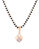 Thumbnail for Jewels Nest Gold-Tone Cz Mangalsutra Pendant Necklace For Women - Distacart