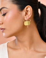 Thumbnail for Jewels Nest Gold Plated Anti-Tarnish Waterproof Butterfly Shaped Aesthetic Stud Earrings For Women - Distacart