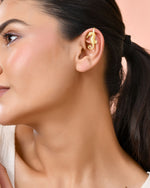 Thumbnail for Jewels Nest Gold-Tone Seahorse Ear Cuff Earrings For Women - Distacart