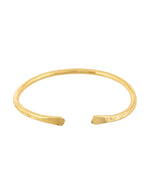 Thumbnail for Jewels Nest Gold-Tone Textured Open Cuff Bangles Set For Women (Set Of 6) - Distacart