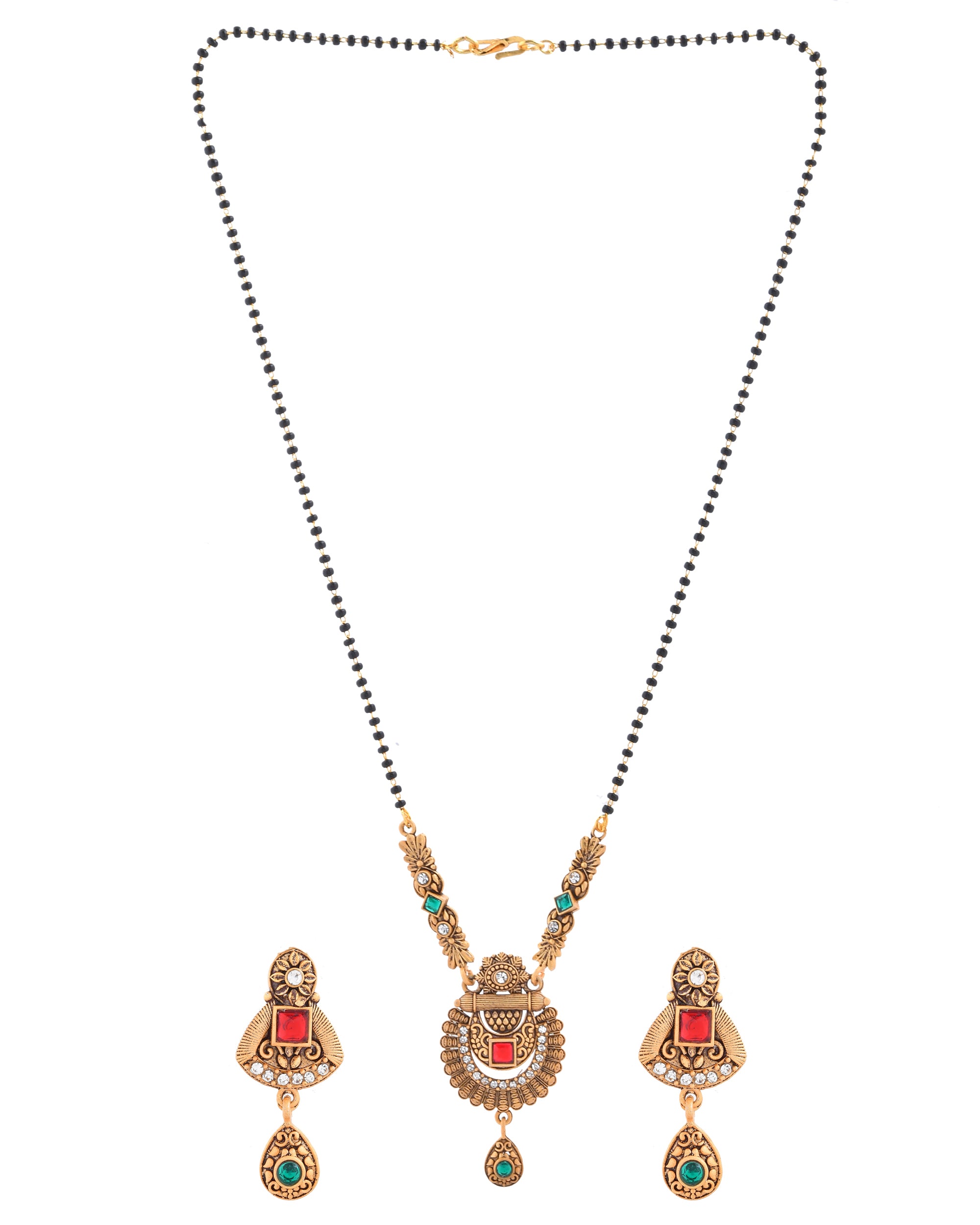 Jewels Nest Royal Heritage Antique Mangal Sutra - Distacart
