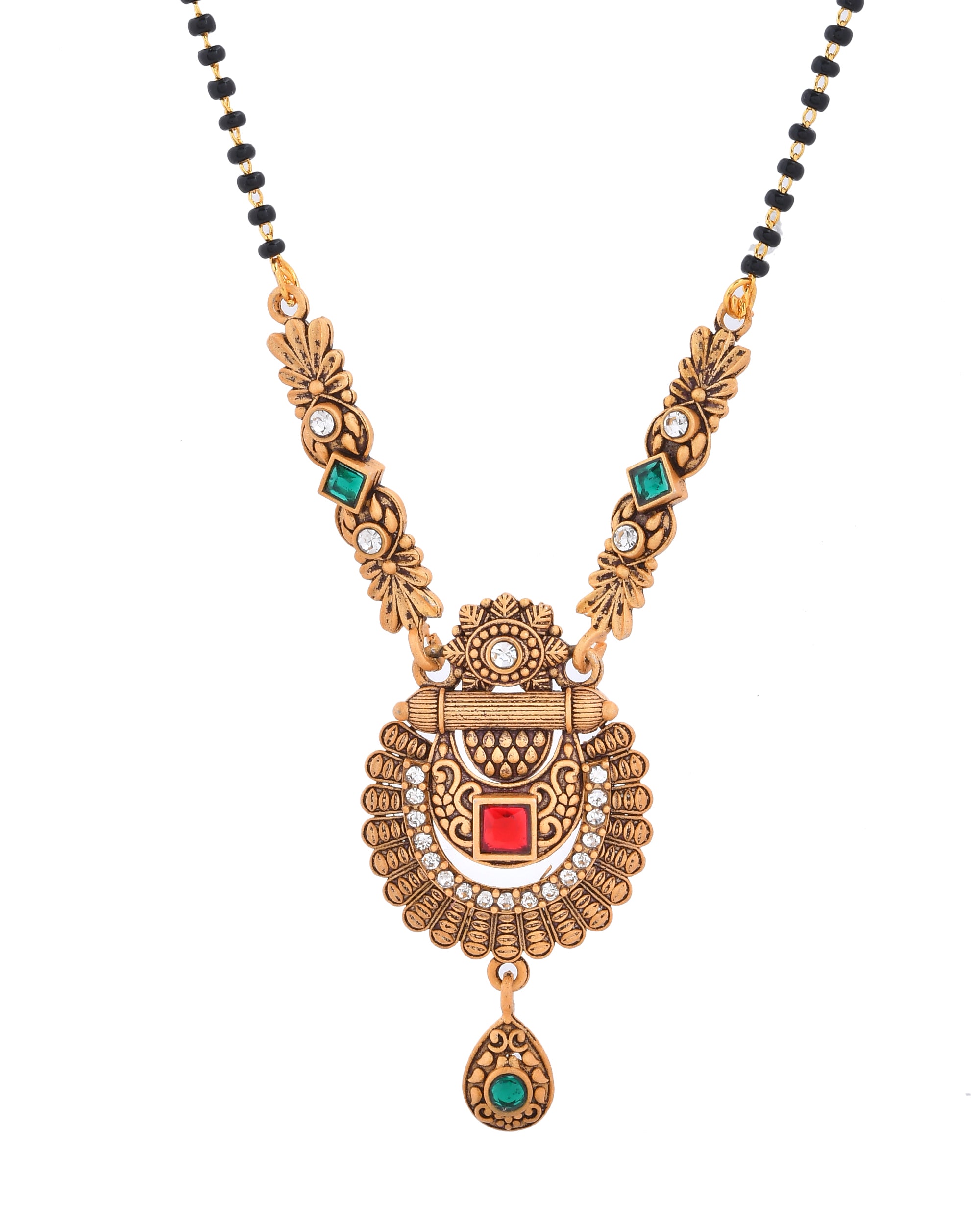 Jewels Nest Royal Heritage Antique Mangal Sutra - Distacart