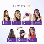 Thumbnail for Cosglam Semi Permanent Hair Color for Women & Men (#62 Midnight Violet) - Distacart