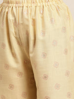 Thumbnail for Jompers Women's Printed Kurta with Palazzos & Dupatta - Pink - Distacart