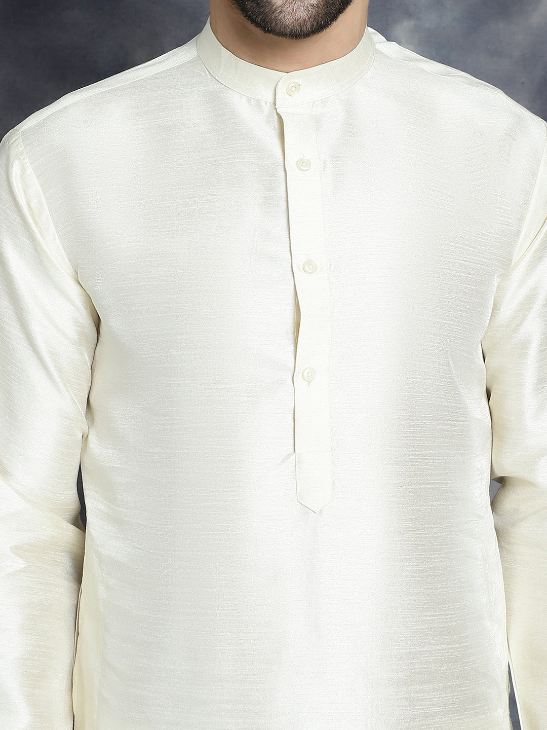 Jompers Men's Printed Nehru Jacket With Solid Kurta Pyjama - Green - Distacart