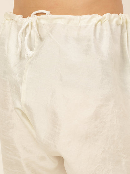 Jompers Men's Solid Kurta Pyjama With Nehru Jacket - DOlive - Distacart