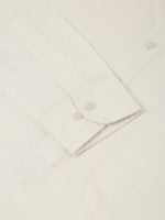 Thumbnail for Jompers Men's White Cotton Blend Kurta with Pyjamas & Orange Embroidered Nehru Jacket - Distacart