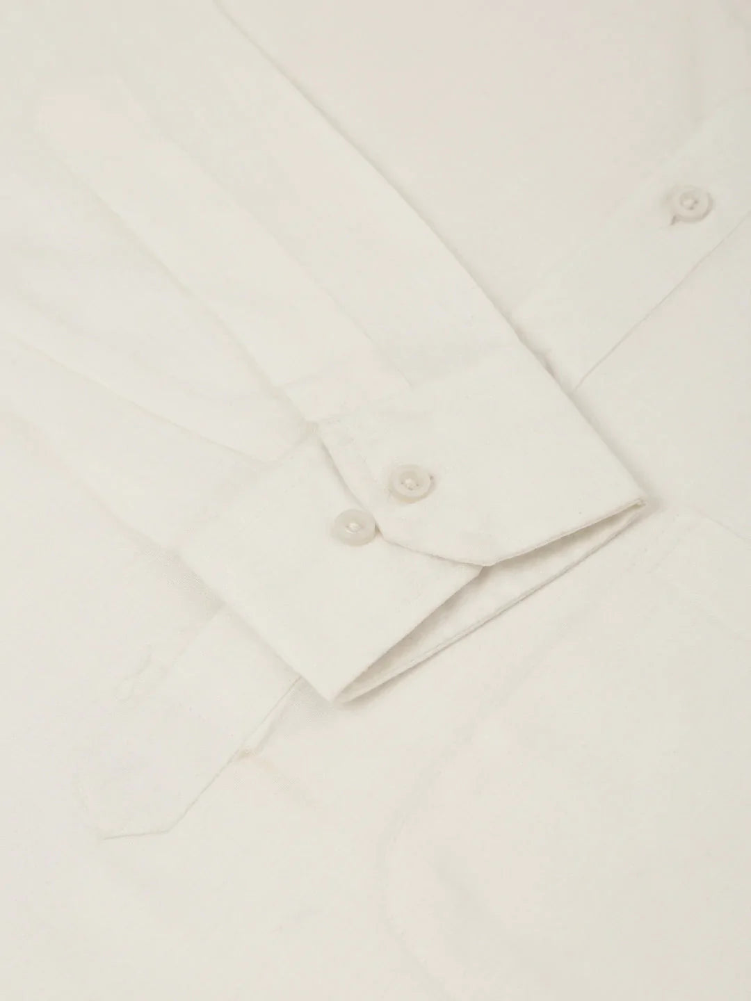 Jompers Men's White Cotton Blend Kurta with Pyjamas & Sky Blue Embroidered Nehru Jacket - Distacart