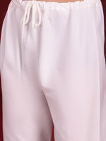 Thumbnail for Jompers Men's Chikankari Embroidered Kurta with Pyjama - Pink - Distacart
