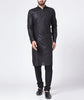 Jompers Men's Black Solid Kurta Only - Distacart
