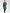 Jompers Men's Green-Colored & Black Self Design Kurta with Churidar - Distacart