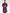 Jompers Men's Purple-Colored & Black Self Design Kurta Only - Distacart