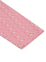 Thumbnail for Jompers Men's Pink & White Embroidered Straight Kurta Pyjama Set - Distacart