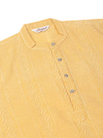 Thumbnail for Jompers Men's Pure Cottom Embroidered Kurta Pyjama Set - Beige - Distacart