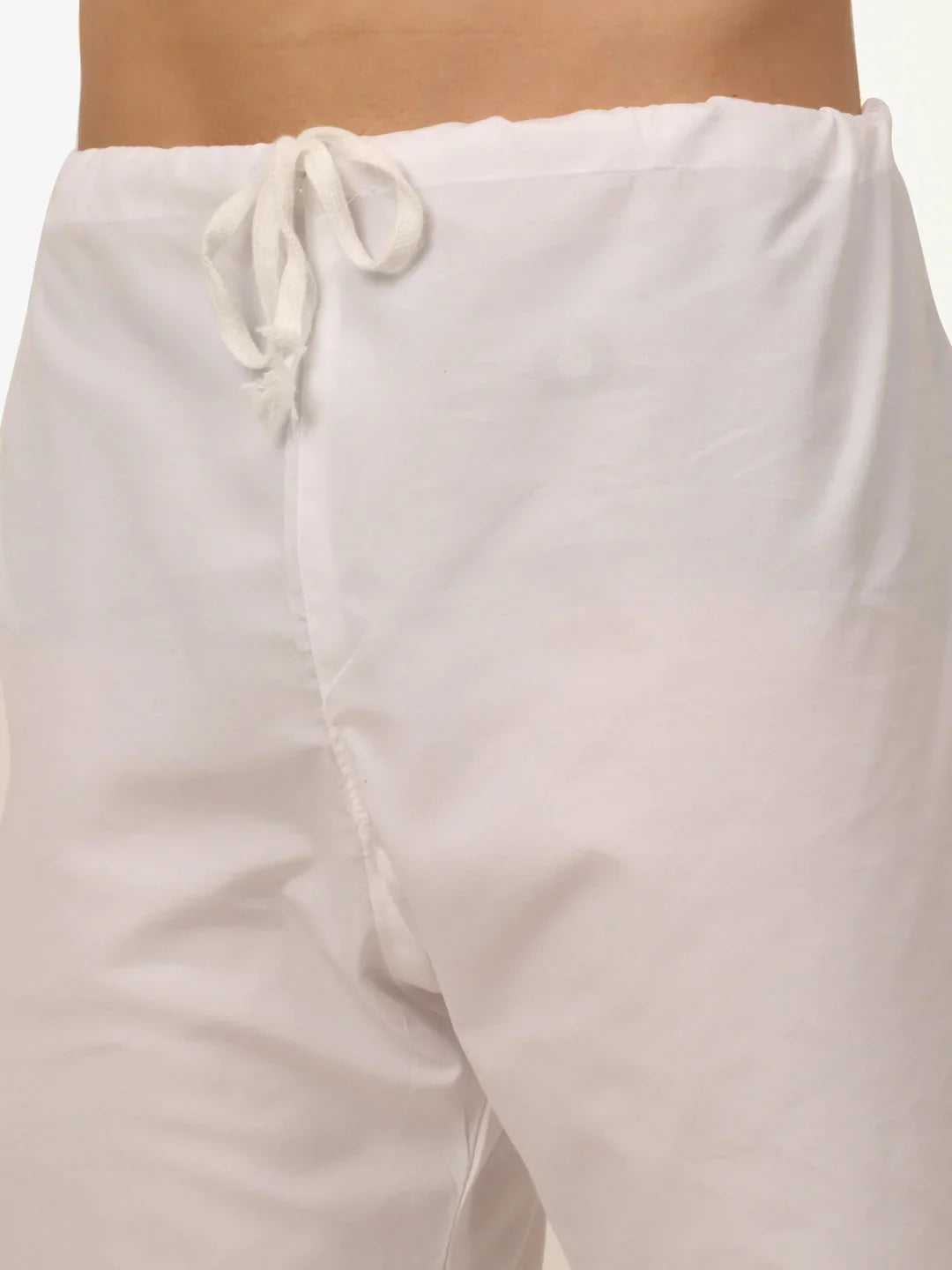 Jompers Men's Beige Striped Pleated Chikankari Kurta pyjama Set - Distacart