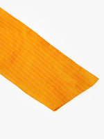 Thumbnail for Jompers Men's Mustard Striped Pleated Chikankari Kurta pyjama Set - Distacart
