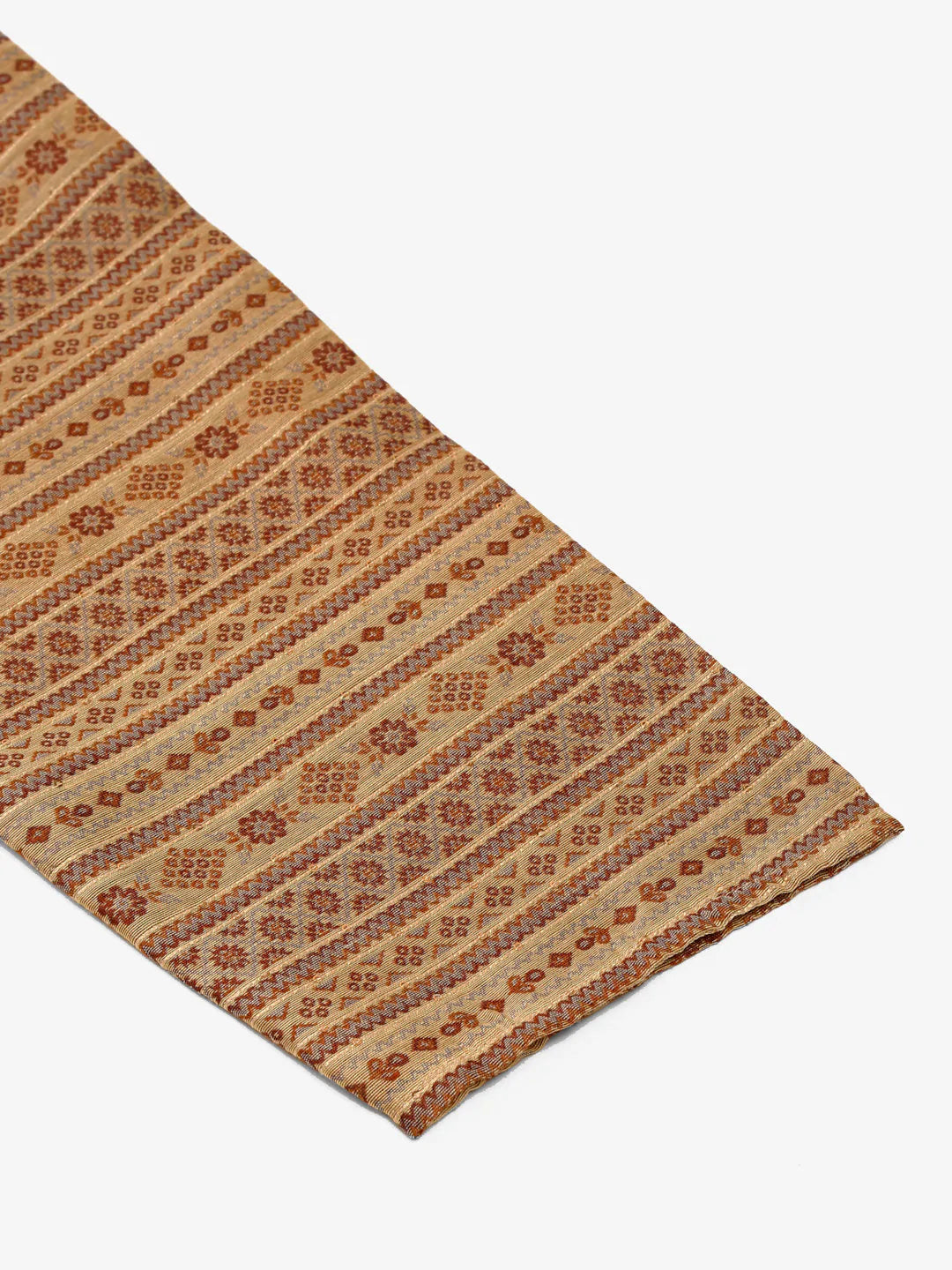 Jompers Men's Sequinned Kurta with Churidar - Brown - Distacart